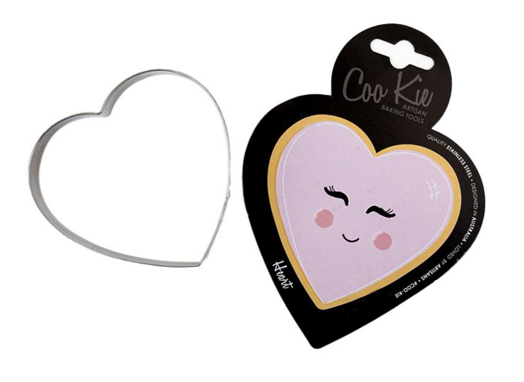 Coo Kie Heart Cookie Cutter