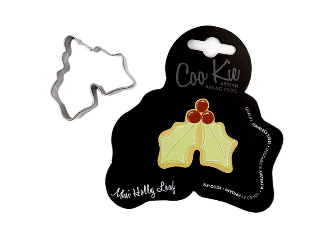 Coo Kie Mini Holly Leaf Cookie Cutter