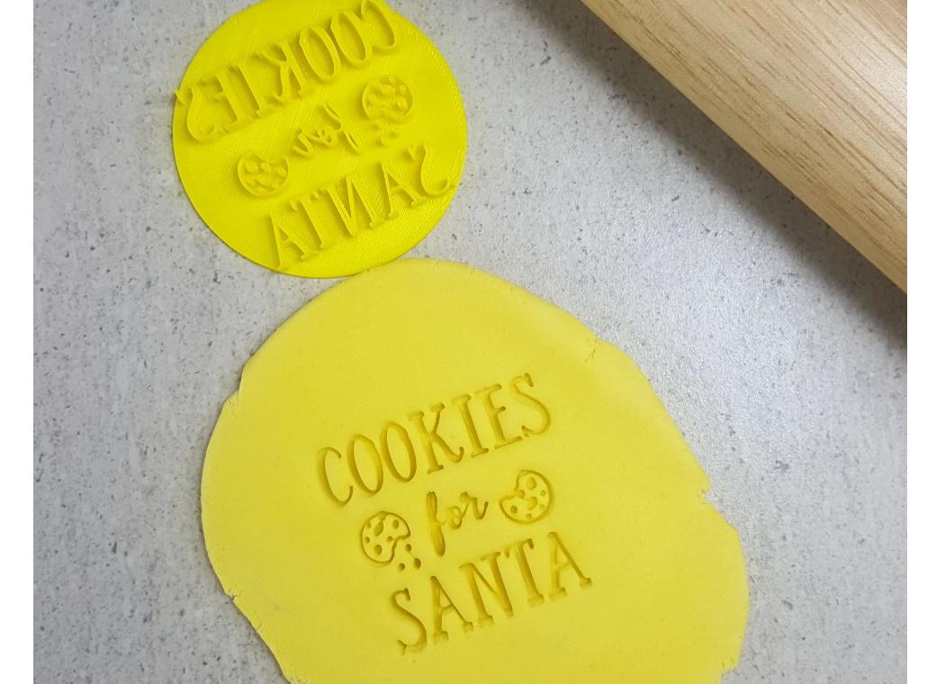 Cookies for Santa Embosser