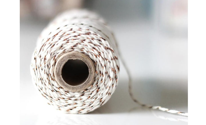 Bakers Twine - Natural & Copper Shimmer Twine