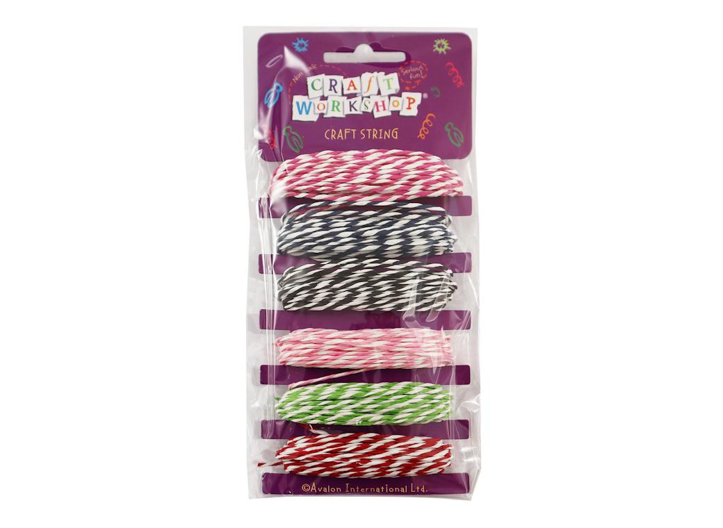 Craft Paper String - 6 Colours