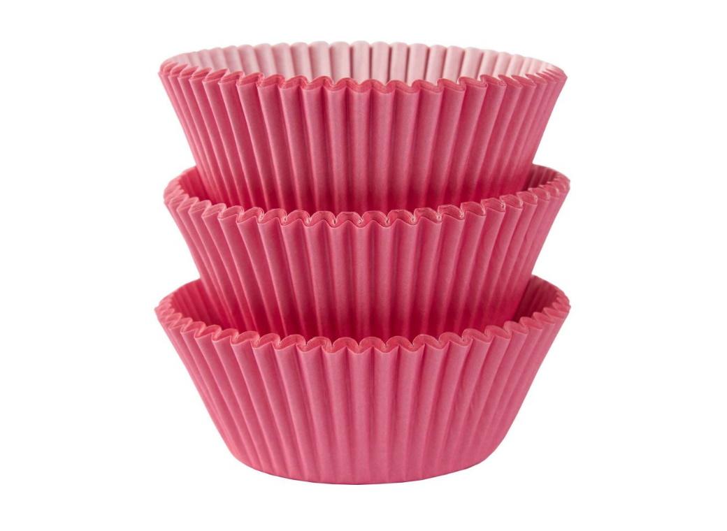 Cupcake Cases 75pk New Pink