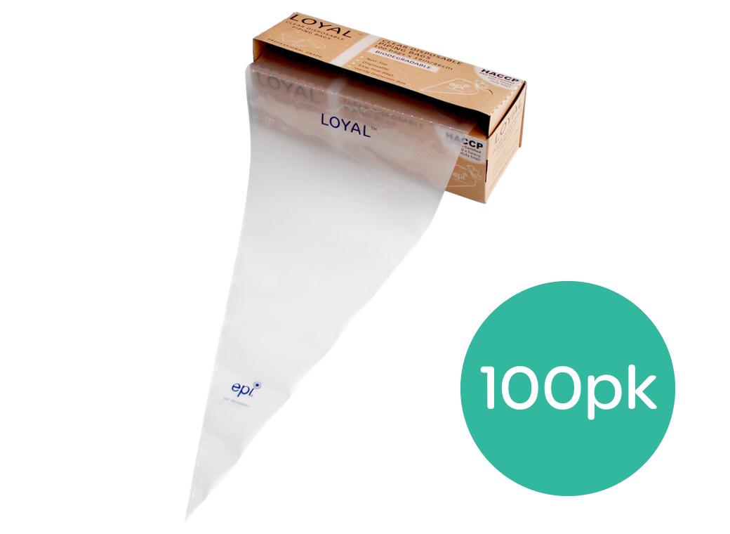 LOYAL Disposable Piping Bags 100pk - 18in