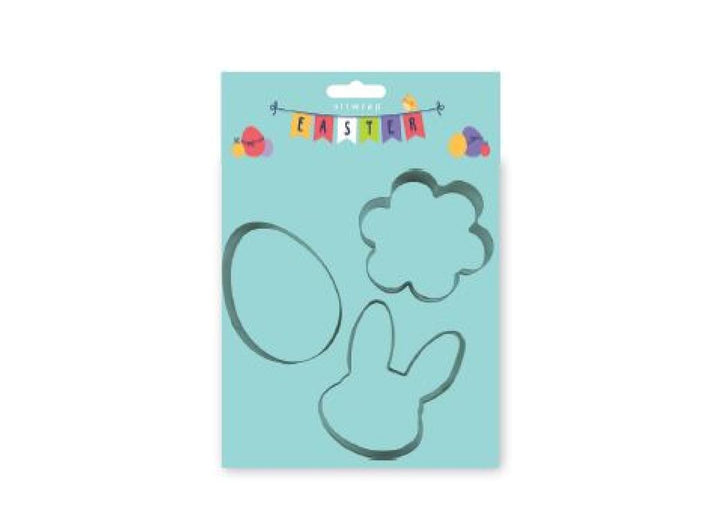 Easter Cookie Cutters - 3pk