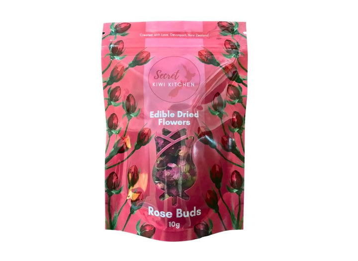 Secret Kiwi Kitchen Edible Dried Flowers - Rose Buds