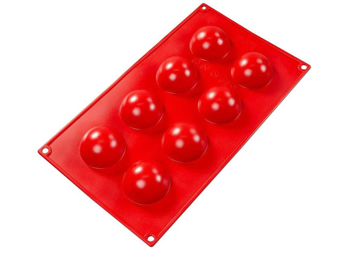 Fat Daddios Silicone Mould - Hemisphere 8 Cavity