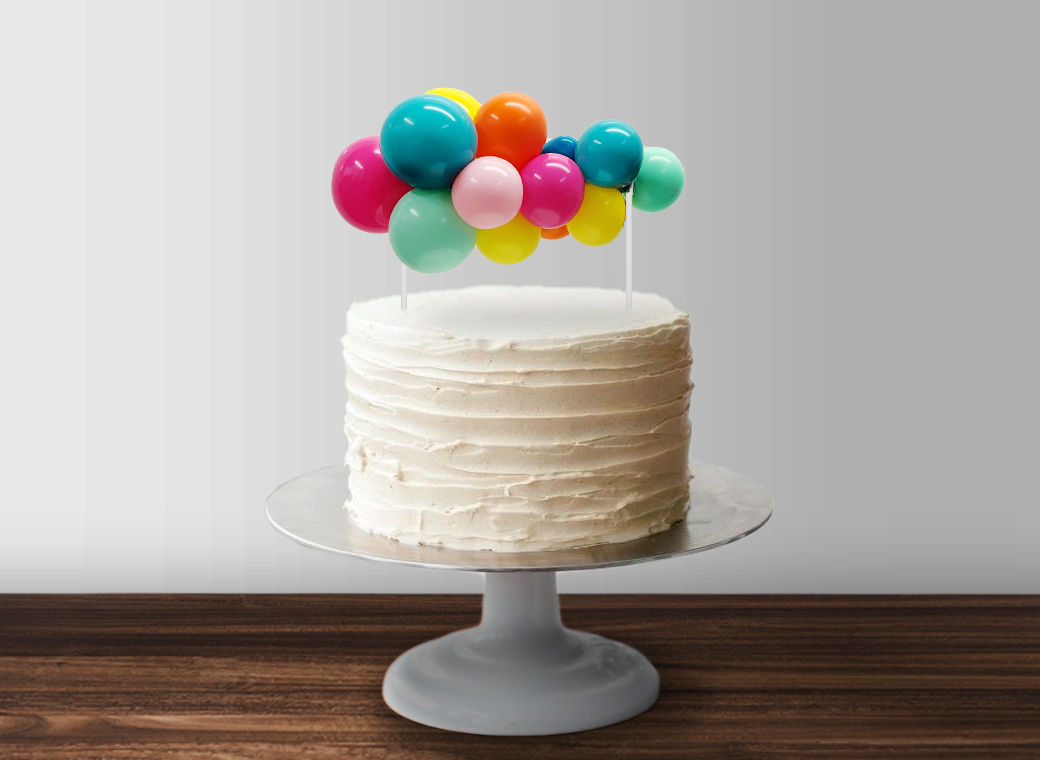 Balloon Garland Cake Topper - Fiesta