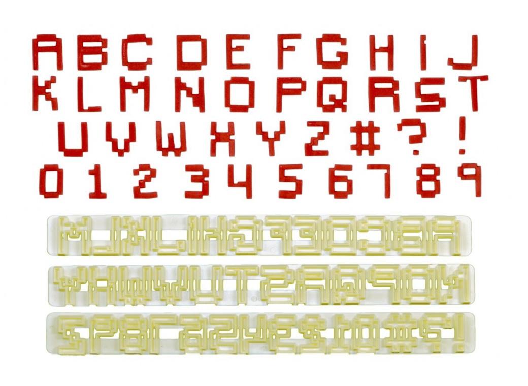 FMM Tappits Pixel Alphabet & Numbers