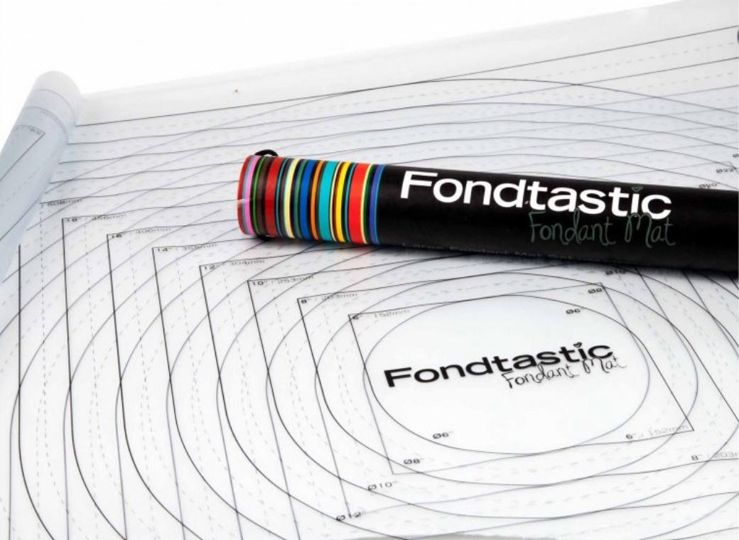 Fondtastic 2pce Fondant Mat Set - Small