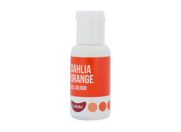 GoBake Gel Colour - Dahlia Orange