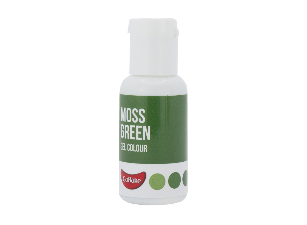 GoBake Gel Colour - Moss Green