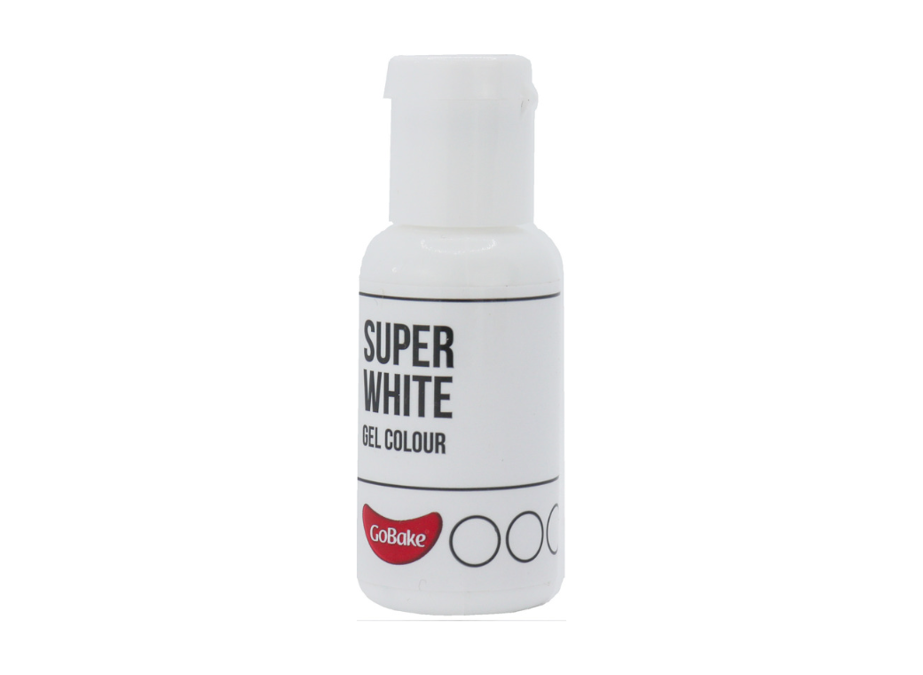 GoBake Gel Colour - Super White