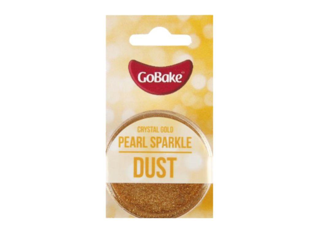 Go Bake Pearl Lustre Dust - Gold Crystal