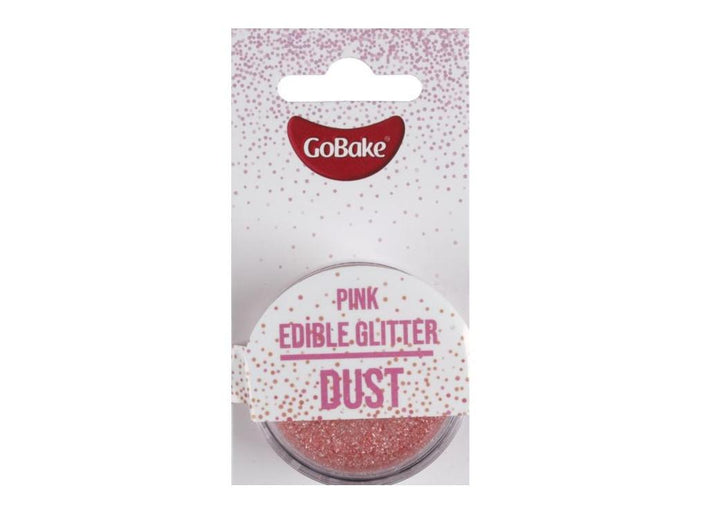 GoBake Edible Glitter Dust - Pink