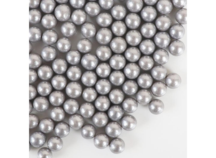 GoBake 7mm Sugar Pearls - Silver