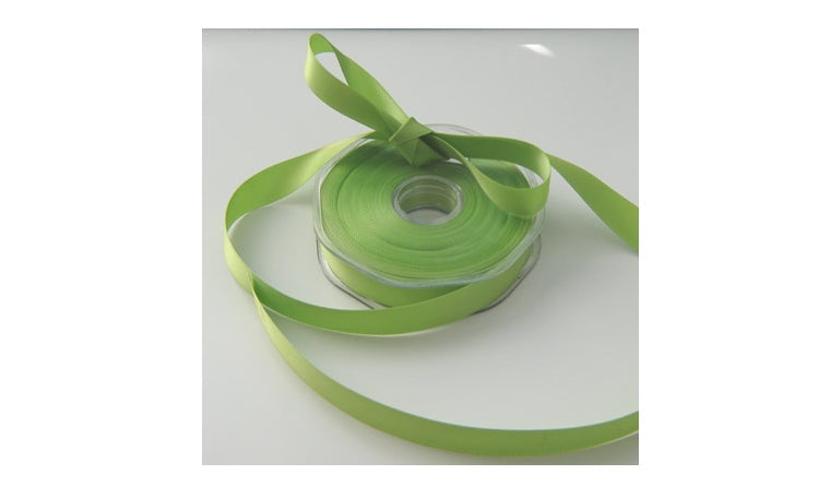 Satin Ribbon - Pistachio 10mm