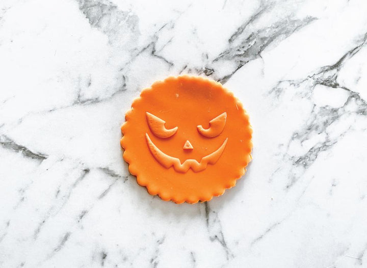 Debosser Stamp - Halloween Scary Face