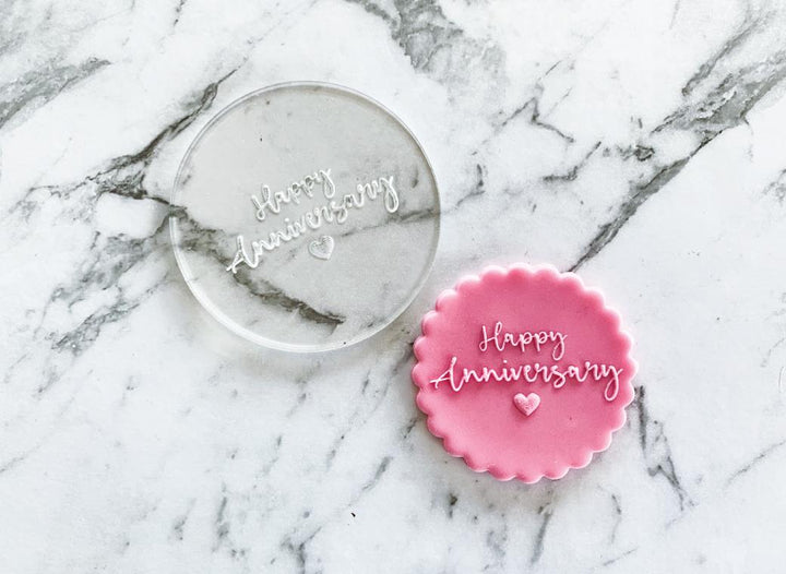 Debosser Stamp - Happy Anniversary