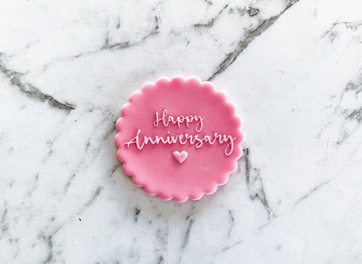 Debosser Stamp - Happy Anniversary