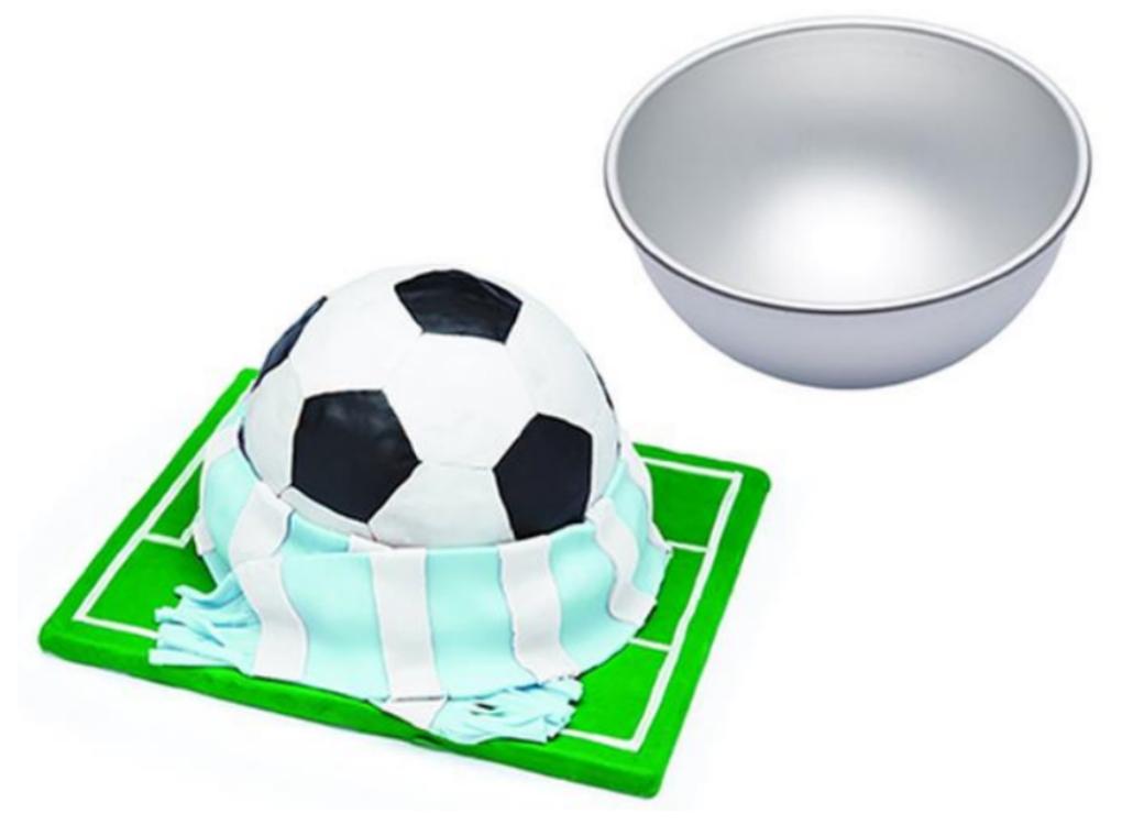 Fat Daddio's Hemisphere Cake Pan 8 inch