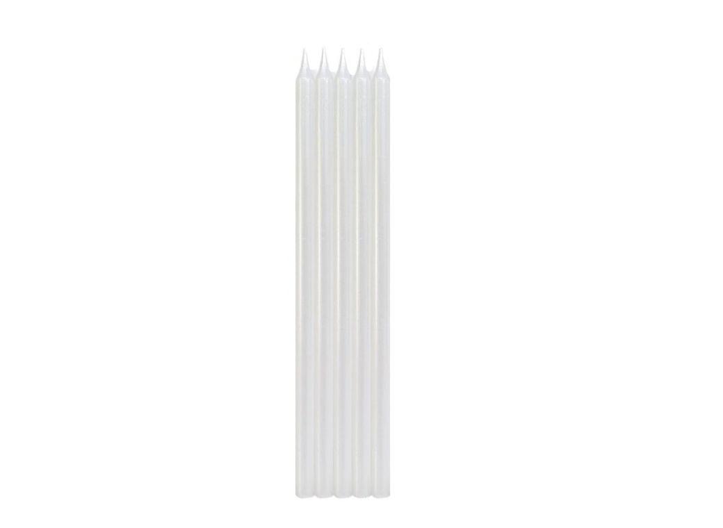 Iridescent Taper Candles 10pk