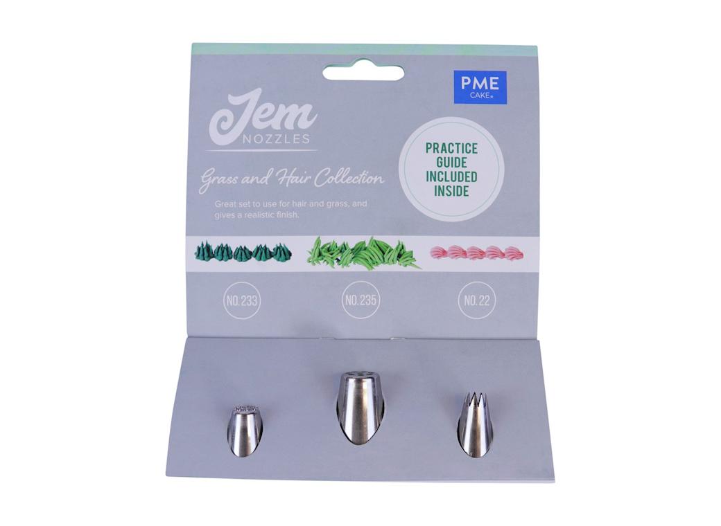 JEM Nozzles 3pce Set - Hair & Grass Collection