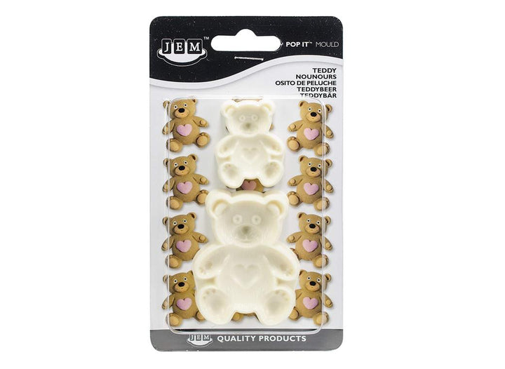 JEM Pop It Mould - Teddy Bear