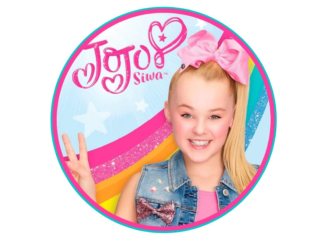 Edible Icing Image - Jojo Siwa Round