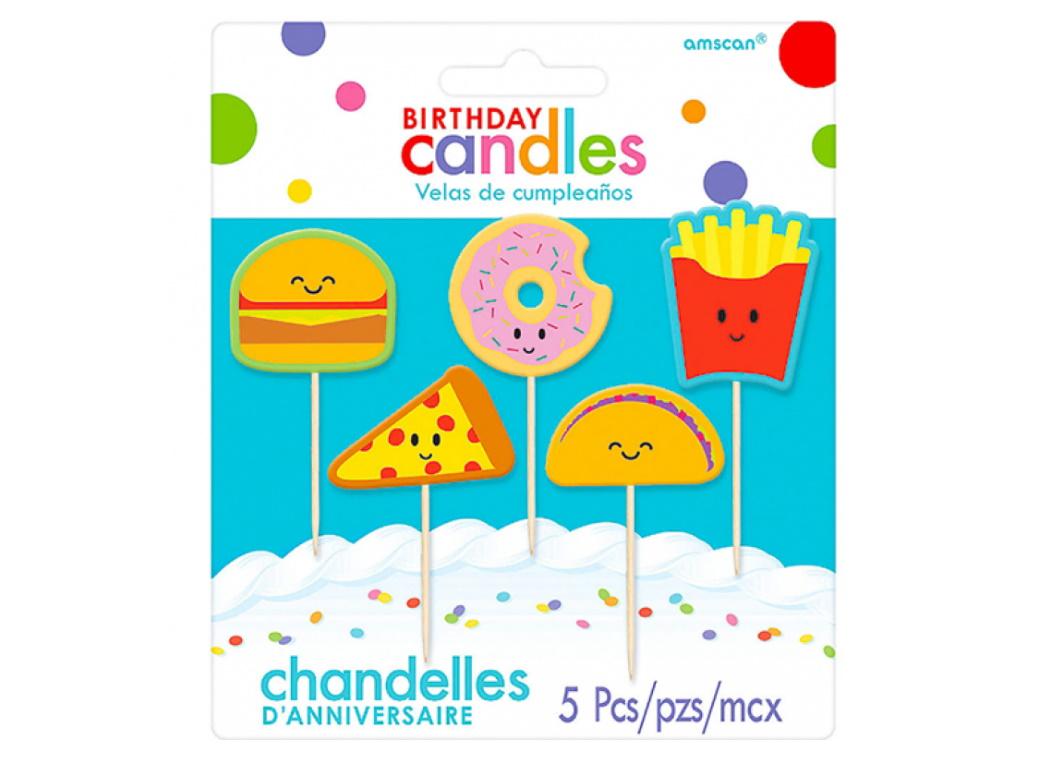 Junk Food Candles 5pk