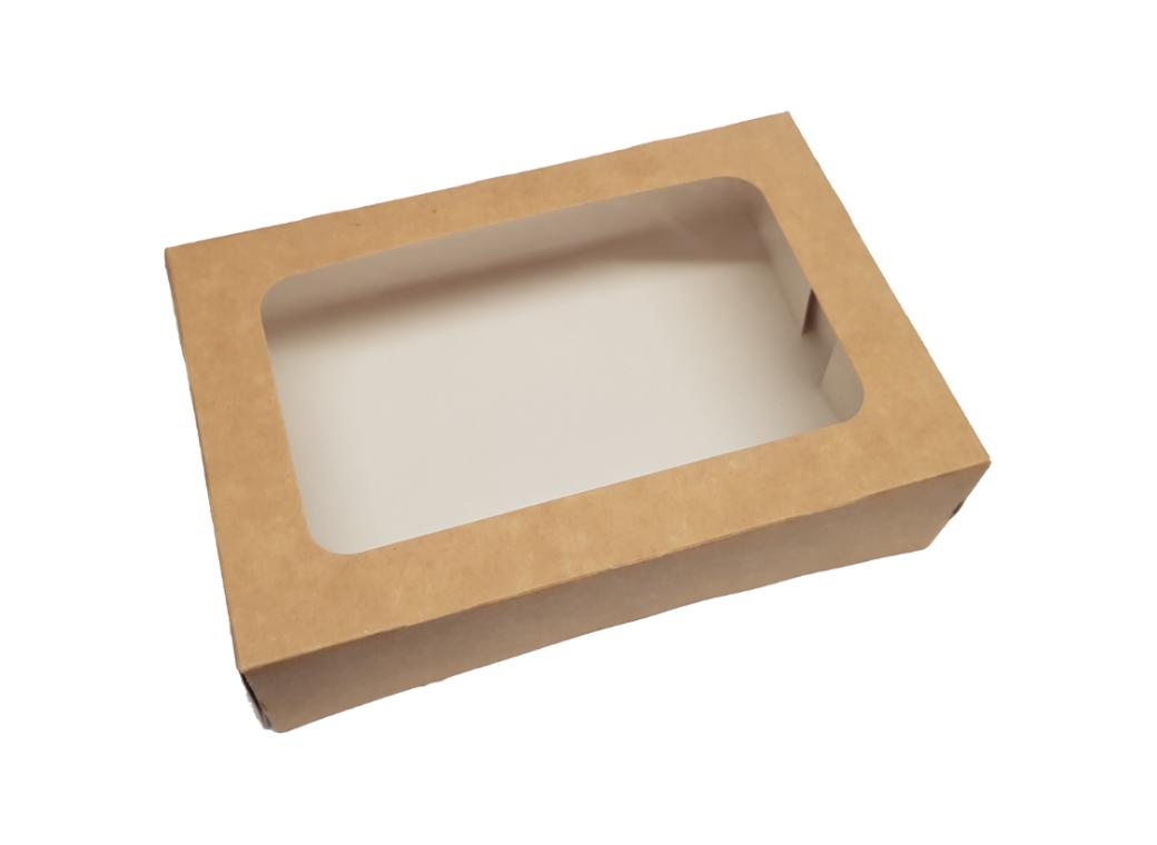 Kraft Cookie Box - Small Rectangle