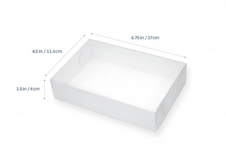 LOYAL Clear Lid 2 Biscuit Box