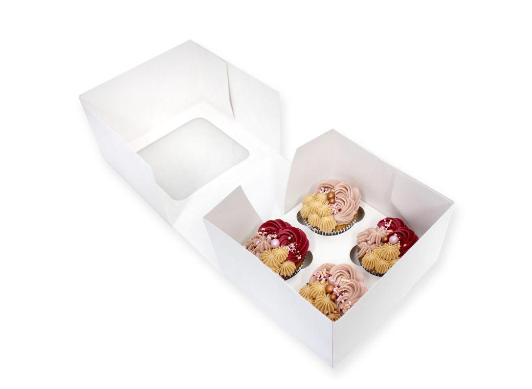 Loyal Cupcake Box 4in 4-Hole