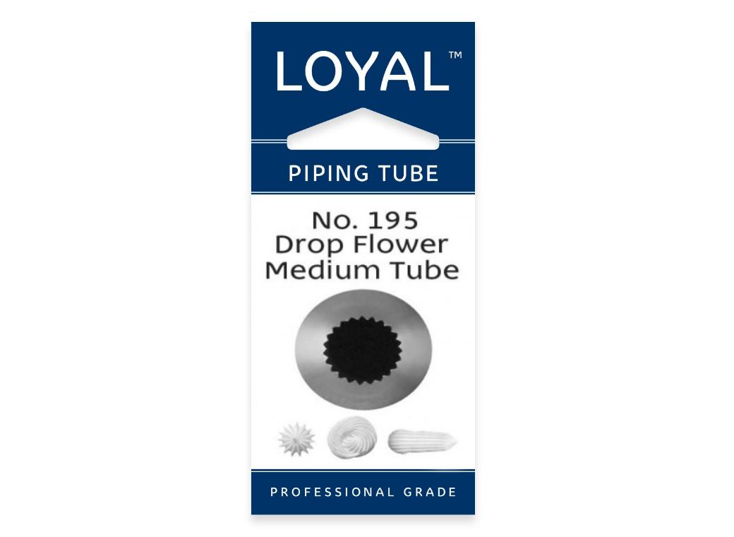 Loyal Drop Flower Piping Tip #195