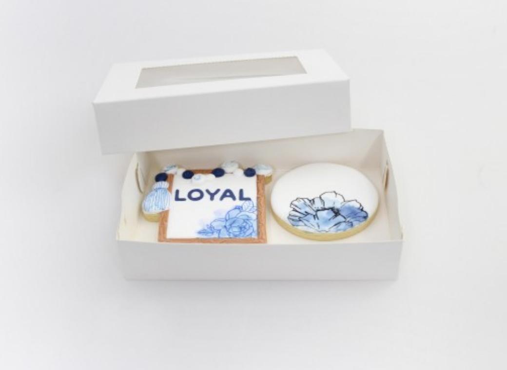 LOYAL Rectangle 2 Cookie Box