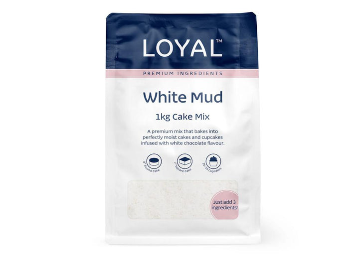 LOYAL White Mud Cake Mix 1kg