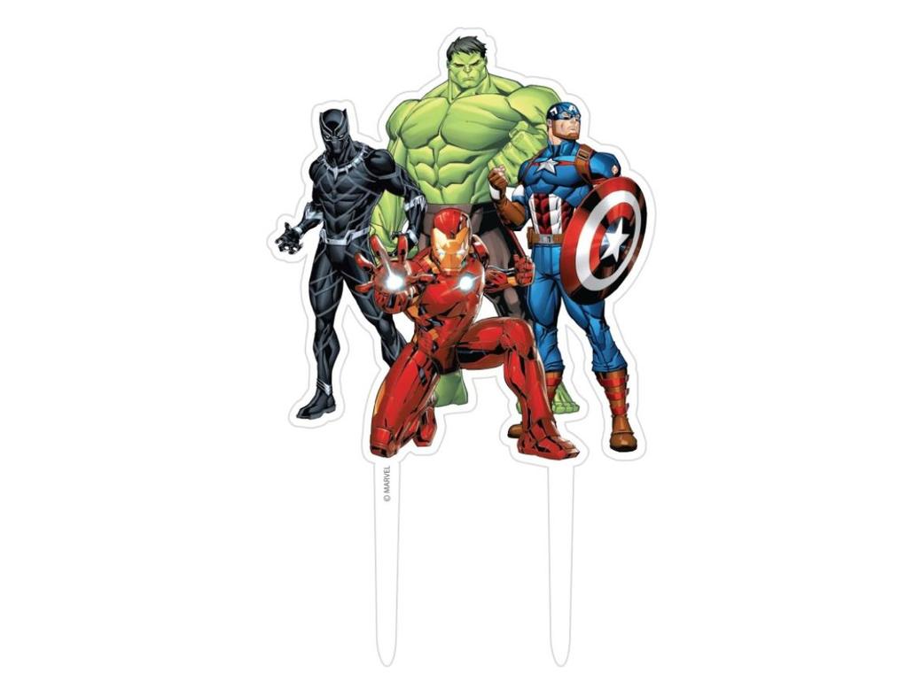 Avengers Powers Unite Acrylic Cake Topper