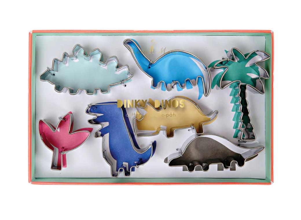 Meri Meri Mini Dinosaur Cookie Cutters 7pce Set