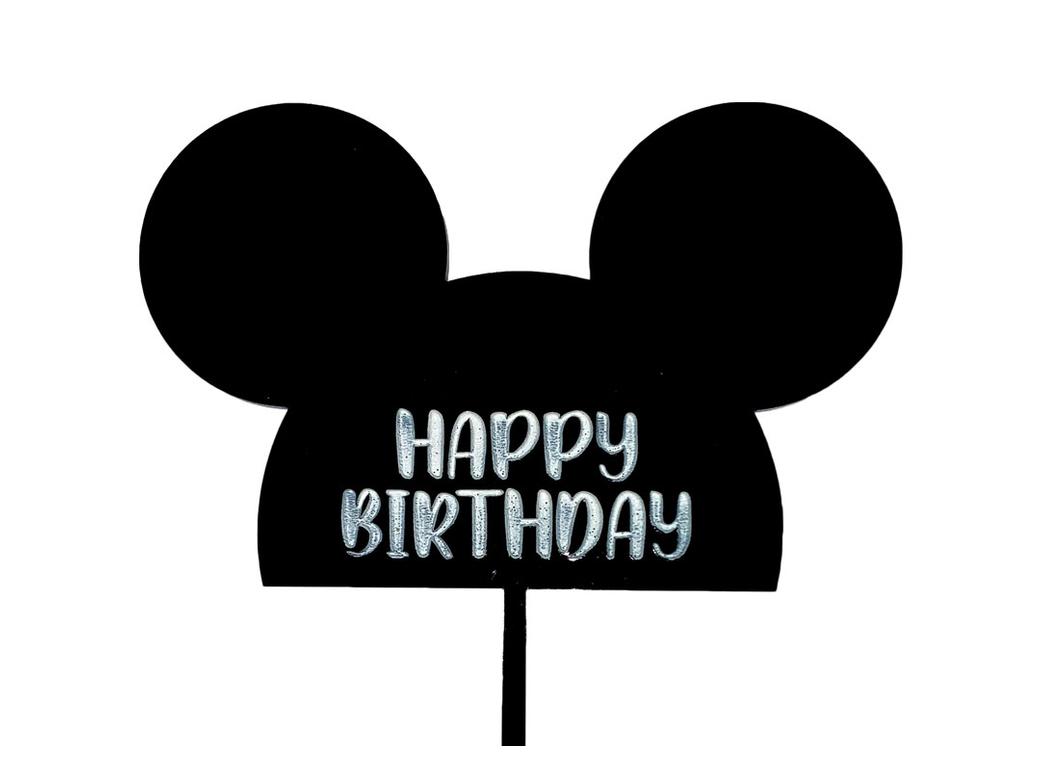 Mickey Mouse HBD Cake Topper