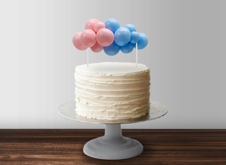 Balloon Garland Cake Topper - Oh Baby