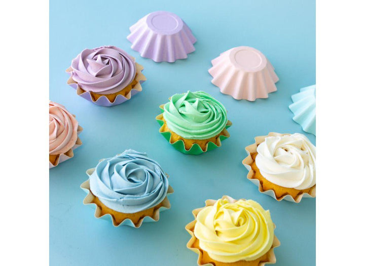 Pastel Bloom Cupcake Cups 25pk