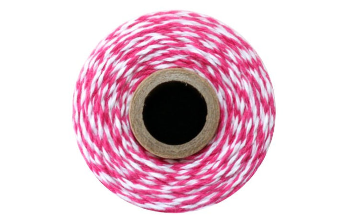 100% Cotton Bakers Twine - Pink Sorbet