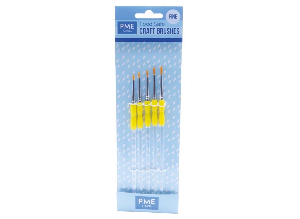 PME Craft Brushes Set of 5 - Fine