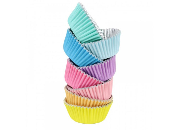 PME Foil Lined Cupcake Cases 100pk - Pastel