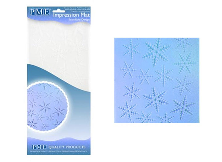 PME Snowflake Impression Mat