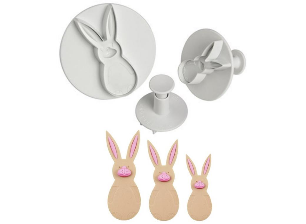 PME Rabbit Plunger Cutters - Set of 3