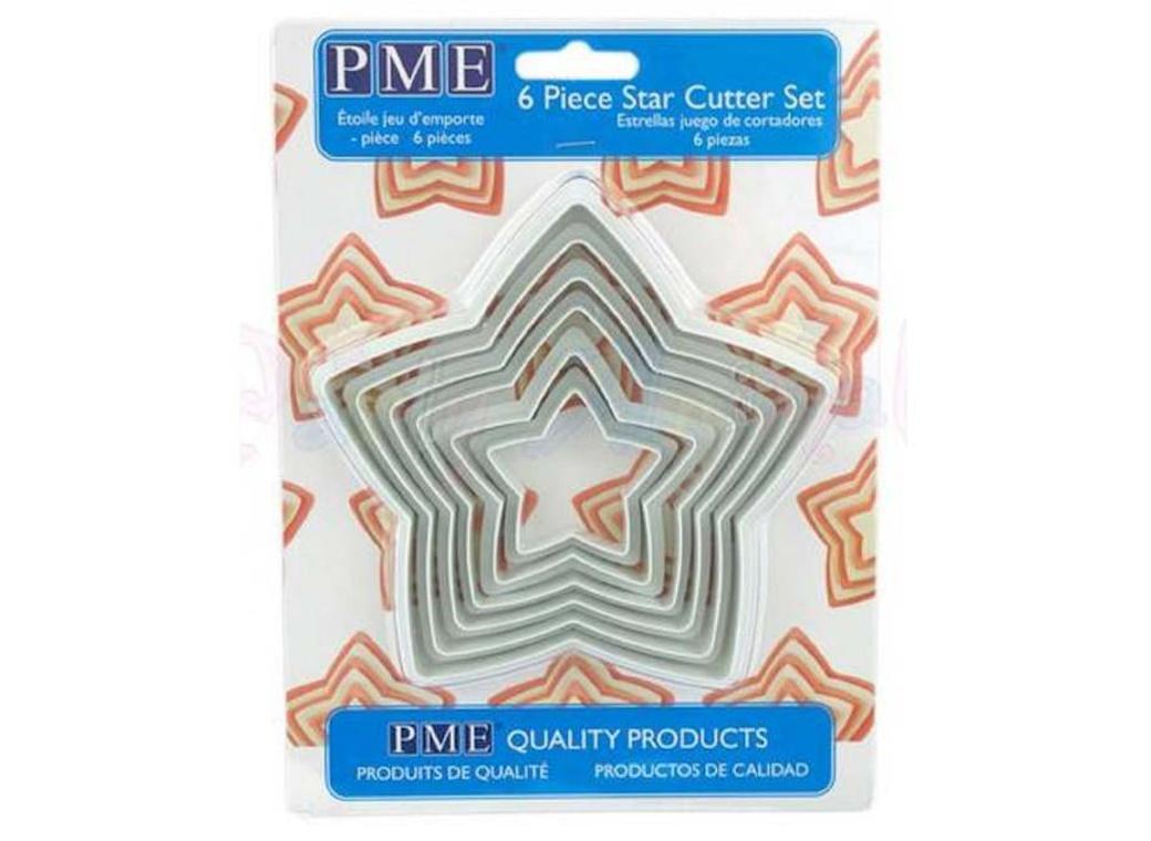 PME Star Cutters 6pce Set