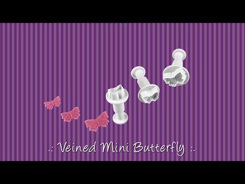 PME Mini Butterfly Plunger Cutter Set