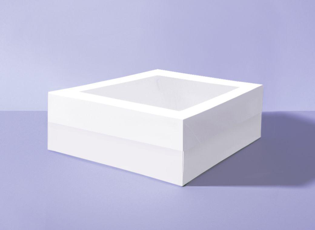 Rectangle Window Cake Box - 16"x14"