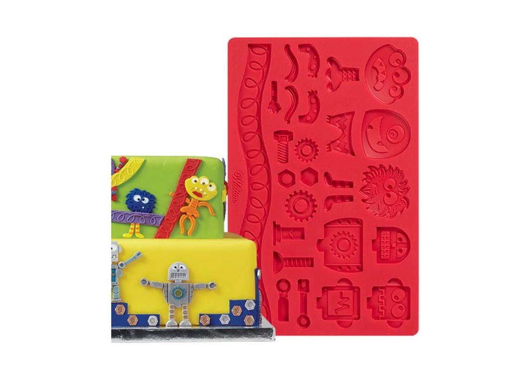 Wilton Robots and Monsters Fondant Mould