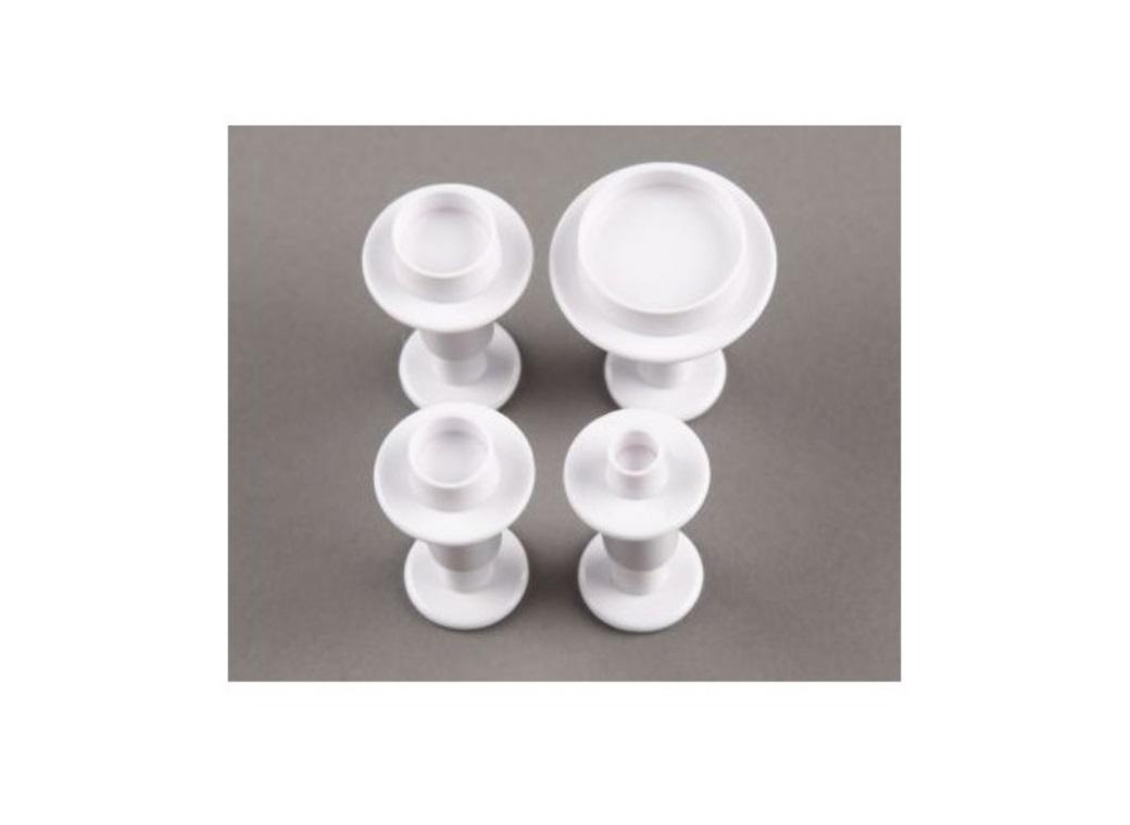 Round Plunger Cutters - Set of 4